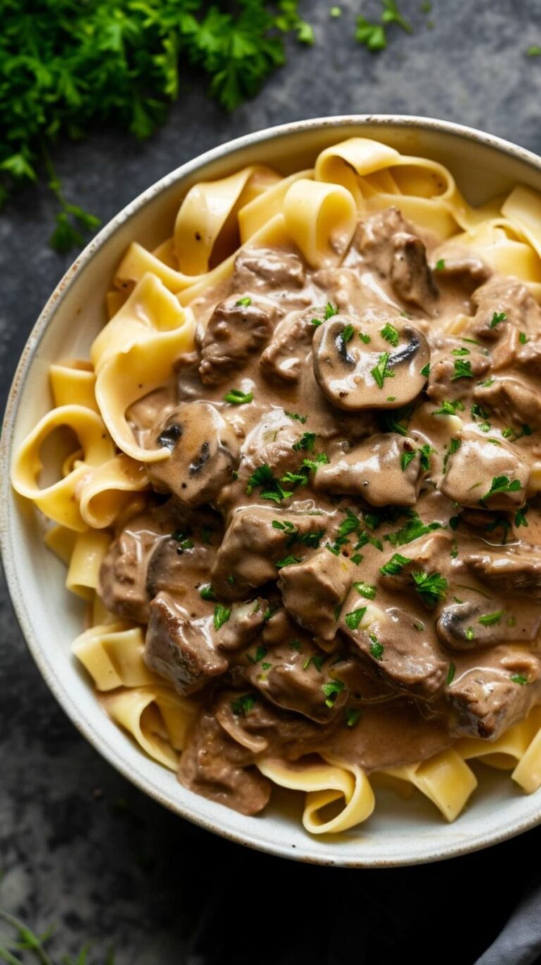 Beef Stroganoff — Bim Bim Cooks