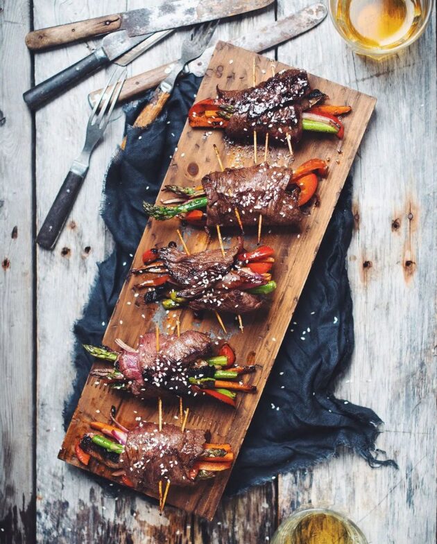 Beef Stuffed with Vegetables — Bim Bim Cooks