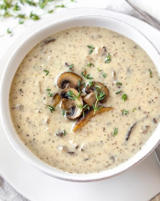 Cream of Mushroom Soup — Bim Bim Cooks