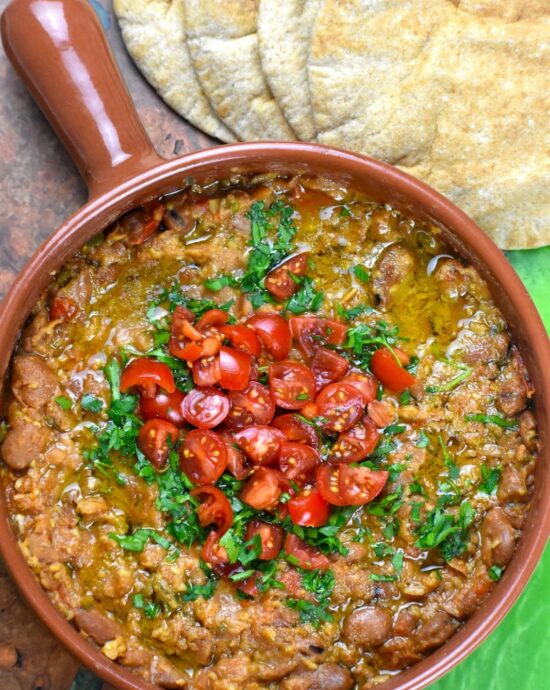 Fava Beans in Tomato Sauce — Bim Bim Cooks