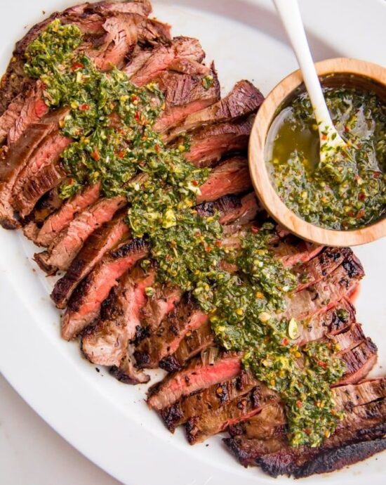 Florentine Steak with Chimichurri Sauce — Bim Bim Cooks