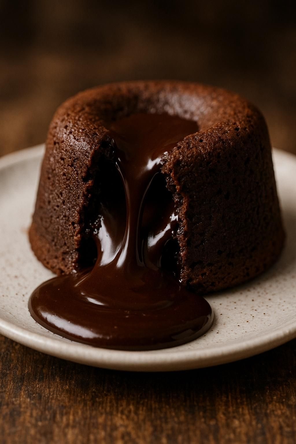 Molten chocolate cakes