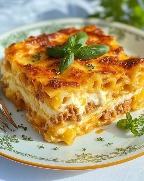 Pasta with Minced Meat & Béchamel Sauce — Bim Bim Cooks