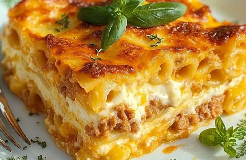 Pasta with Minced Meat & Béchamel Sauce — Bim Bim Cooks