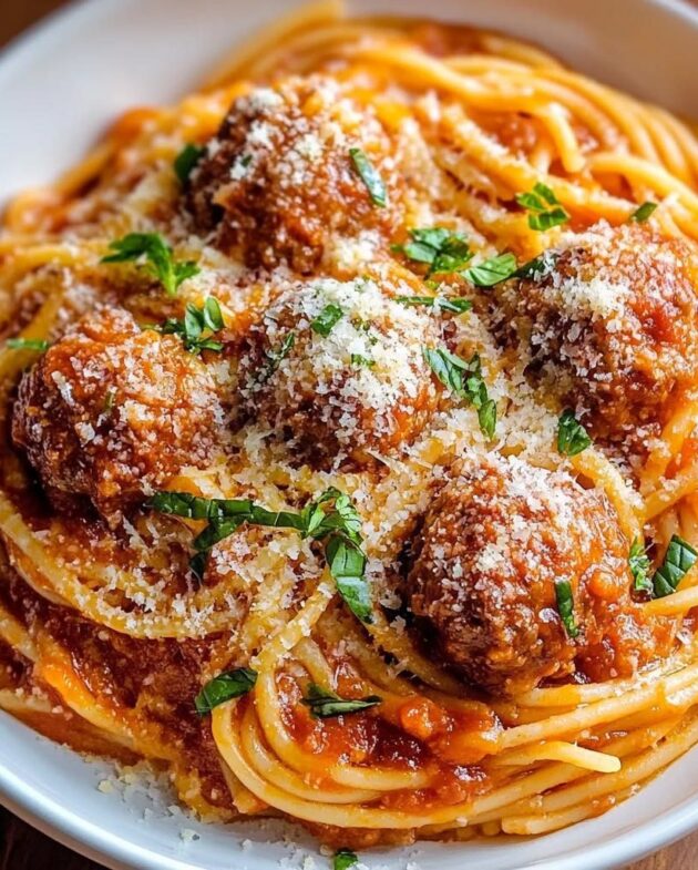 Spaghetti with Egyptian Meatballs — Bim Bim Cooks